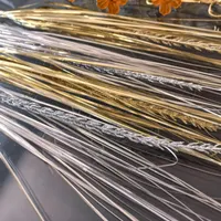 گل کریستال و خوشه ی گندم.|گل مصنوعی|صدرا-فارس, |دیوار