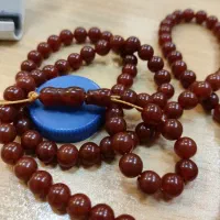 تسبیح عقیق یمنی سرخ