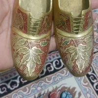 آنتیک کفش برنجی