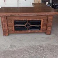 میز اداری با ال کنار