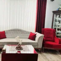 پرده پذیرایی پانچ نو تازه دوخته شده
