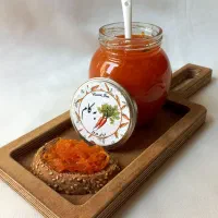 مربا هویج خانگی نیم کیلویی