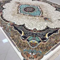 فرش الماس فیروزه ای|فرش|دهگلان, |دیوار