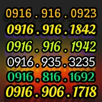 0916 916 0923|سیم‌کارت|اهواز, گلستان|دیوار