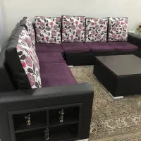 مبل ال ۸ نفره|مبلمان خانگی و میز عسلی|اهواز, کیان اباد|دیوار