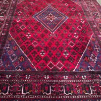 فرش ۱۲ متری دستبافت جوشقان خوابدار و سالم در حد نو