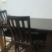 میز نهار خوری چهار نفره و مبلمان هفت نفره|مبلمان خانگی و میز عسلی|پرند, فاز ۵|دیوار