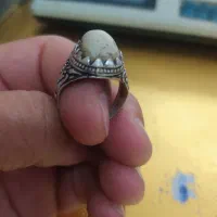 انگشتر نقره مردانه با سنگ خاص|جواهرات|مسجد سلیمان, |دیوار