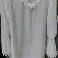 بلوز زنانه کاملا نو رنگ سفید