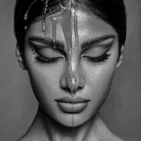 سفارش طراحی چهره سیاه قلم|تابلو، نقاشی، عکس|خرمشهر, |دیوار