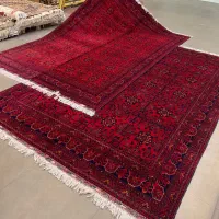 فرش دستباف (بساک) جفت ۶ متری نفیس لاکی|فرش|مشکیندشت, |دیوار