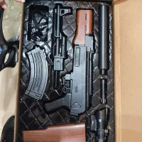 تفنگ تیر ژله‌ای akm