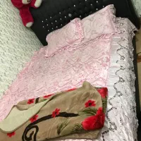 تخت دونفره و کمد به همراه بوفه|تخت و سرویس خواب|کرمان, |دیوار