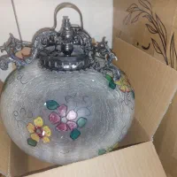 لوستر نقاشی با دست سنتی کلاسیک|لوستر و چراغ آویز|تهران, فلسطین (میدان انقلاب)|دیوار