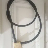 قفل دوچرخه وموتور