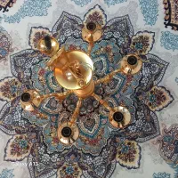 لوستر‌برنج‌۴عددسالم|لوستر و چراغ آویز|اردبیل, |دیوار