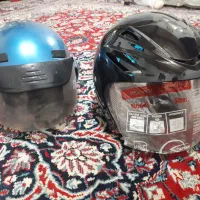 ۲عدد کلاه کاسکت موتور سیکلت
