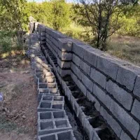 اوستا بنا بلوک چینی دیوار چین سیمان کاری تیغه چنی