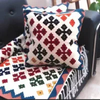 نخ کرک اصل استفاده  شده|گلیم، جاجیم، گبه|بیجار, |دیوار