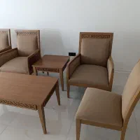 مبل 7نفره نهار خوری 8نفره|مبلمان خانگی و میز عسلی|تهران, شهرک آسمان|دیوار