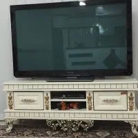 تلویزیون ۵۰اینج ال سی دی همراه میز تلویزیون|تلویزیون و پروژکتور|کرمانشاه, |دیوار