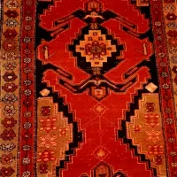 فرش کناره  دست بافت