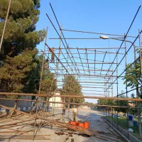 داربست فلزی ملایی