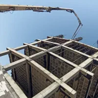 اجرای اسکلت تیرچه و وافل