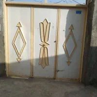 درب حیاط ماشین رو