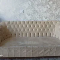 مبل هفت نفره تمیز|مبلمان خانگی و میز عسلی|کرج, شهرک جهان‌نما|دیوار