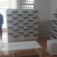 رگال ام دی اف کفش فروشی|کتابخانه، شلف، قفسههای دیواری|فولادشهر, B7|دیوار