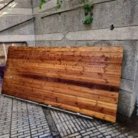 تابلو چوبی مغازه خام و آماده نصب