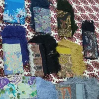 فرش چارقد قدیمی|لباس|سیمین شهر, |دیوار