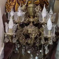لوستر لوکس برنجی در حد تمیز