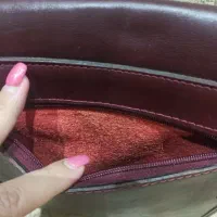 کیف دوشی زنانه تمام چرم گاوی در حد نو|کیف، کفش، کمربند|تهران, سازمان آب|دیوار