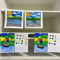 کلاس نقاشی و‌خلاقیت ویژه کودکان (تابستانه)