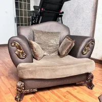 مبل راحتی ۷ نفره تُرک چوب، سنگین ، جوندار و محکم|مبلمان خانگی و میز عسلی|گنبد کاووس, |دیوار