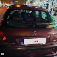 206 تیپ 5 مدل 96 فروش فوری|خودرو سواری و وانت|رشت, آزادگان|دیوار