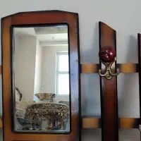 رخت آویز آینه دار