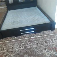 تخت خواب دونفره با تشک|تخت و سرویس خواب|اراک, |دیوار