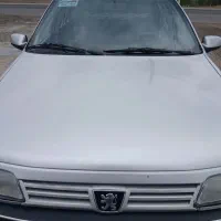 405 مدل 84نقره ای در بیله سوار