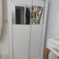 کمد سفید در ریلی داری دو طبقه