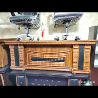 میز مدیریت 05 صندلی جک/ نیم ست مبل اداری/ کتابخانه|دفتر کار|کرمانشاه, |دیوار