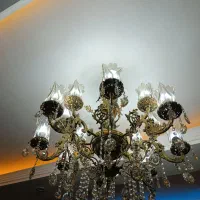 لوستر برنج 8شاخه «16شعله»