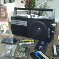 رادیو ظبط های سونی عتیقه و GVS ژاپنی|سیستم صوتی خانگی|تهران, خانی آباد نو شمالی|دیوار