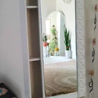 آینه قدی با دو کشو