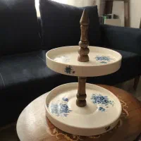 ظرف شیرینی دوطبقه