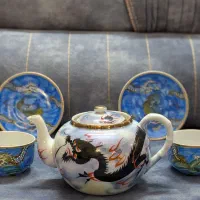 ست قوری و فنجان کلکسیونی قدمت دار