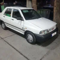 پراید ۹۴ سفید دوگانه سوز فول