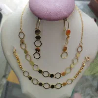 نیم ست طلا نرخ تابلو+100